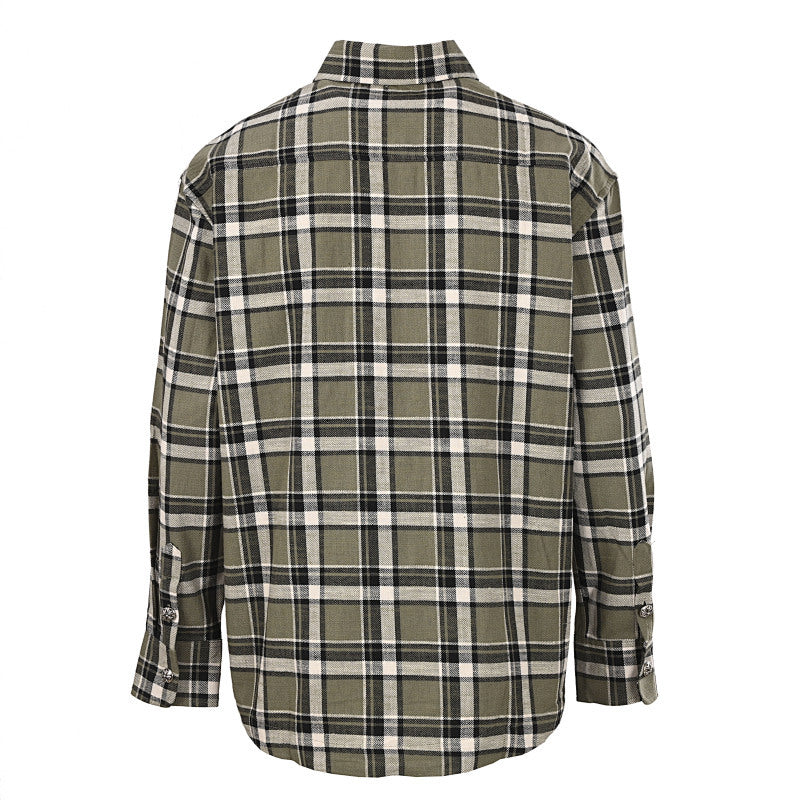 Chrome Hearts Classic Plaid Shirt